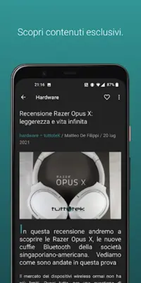 tuttotek.it - le tue tech news android App screenshot 5